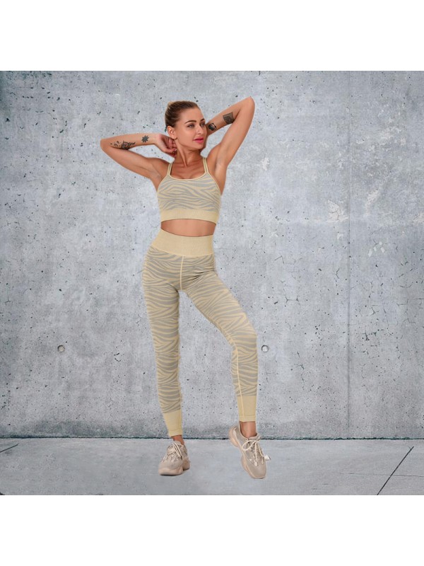 NEW 8 colors Fashion Modern Breathable Workout Clothing Women Active yoga wear hygroscopic fitness