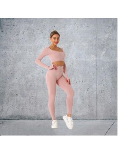 7 colors Fashion Modern Breathable Workout Clothing Women Active Wear Yoga Set hygroscopic and sweat releasing