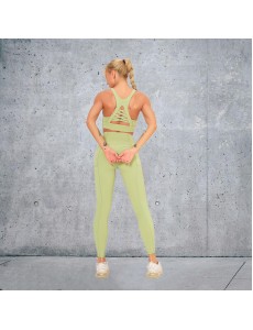 HOT 4 colors Fashion Modern Breathable Workout Clothing Women Active Wear Yoga Set hygroscopic Popular